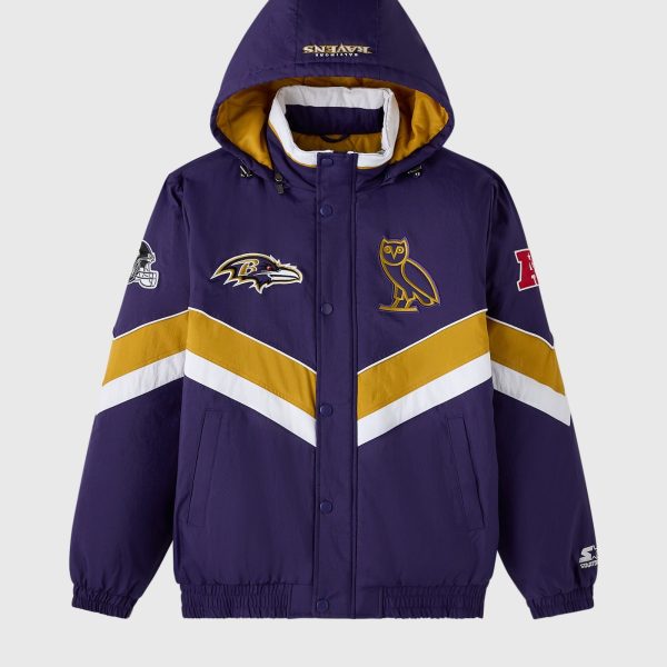 NFL Baltimore Ravens Starter Sideline Jacket