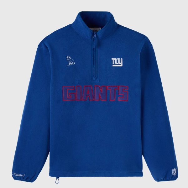 NFL New York Giants Polartec Mock Neck Jacket