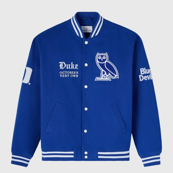 Ovo Duke Blue Devils Varsity Jacket