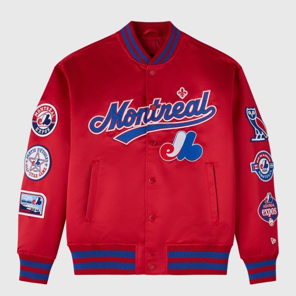 Ovo MLB New Era Montréal Expos Varsity Jacket