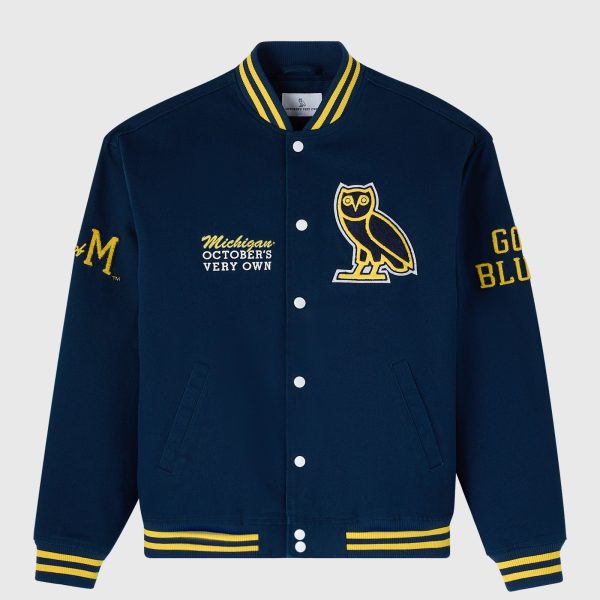 Ovo Michigan Wolverines Varsity Jacket