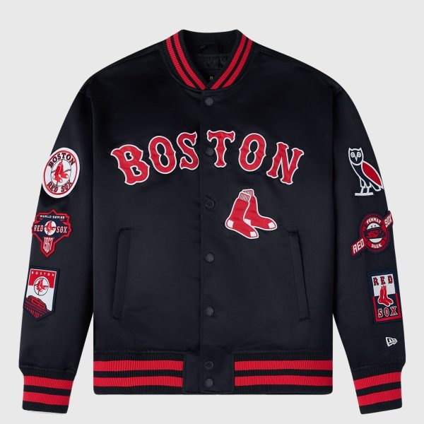 Ovo New Era MLB Boston Red Sox Varsity Jacket