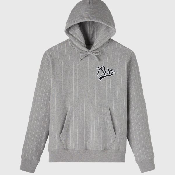 Ovo Script Pinstripe Hoodie