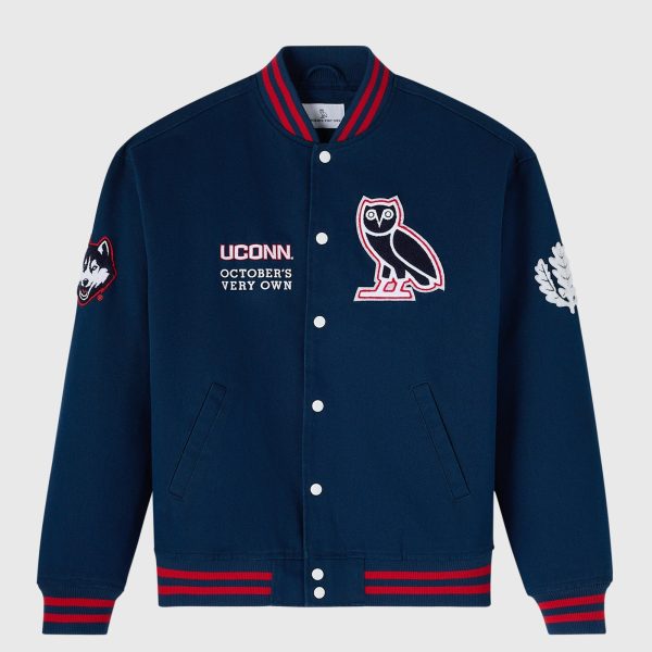Ovo UCONN Huskies Varsity Jacket