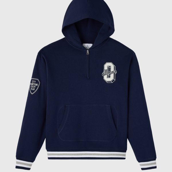 Ovo Varsity O Quarter-Zip Hoodie