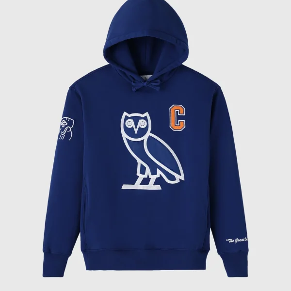 Ovo gretzky icon hoodie blue