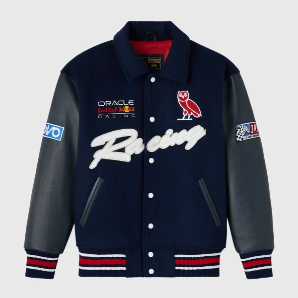 Ovo red bull racing varsity jacket